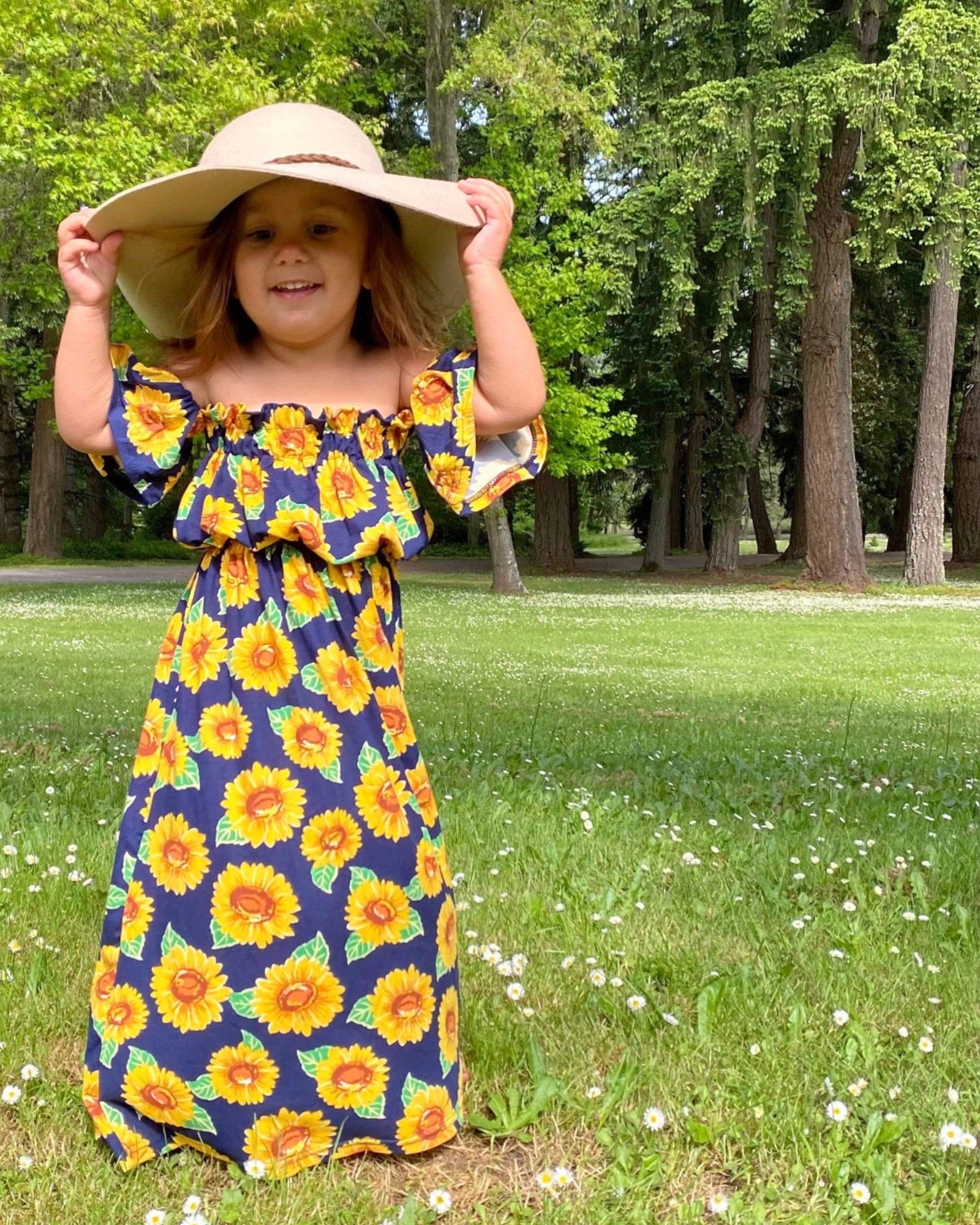 Sunflower Maxi-Dress